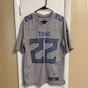 Nike Derrick Henry Tennessee Titans #22 game day jersey